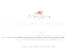 Tablet Screenshot of caitlinslivingphotographyblog.com